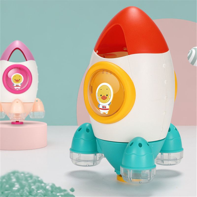 Rocket Fountain Bath Toy for Kids: Sprinkling Fun for Summer Play