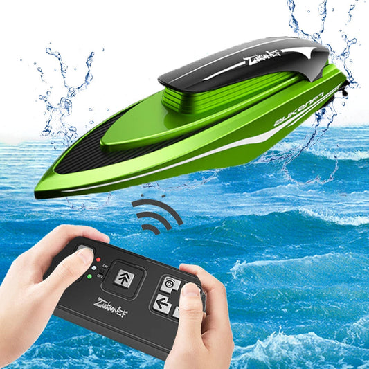 Mini RC Boat with High-Speed Dual-Motor Remote Control - ToylandEU