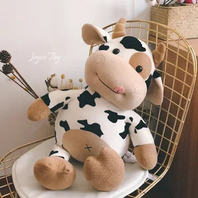 Cute Cow Plush Toy Rag Doll for Girlfriend Children's Toys Gifts Plush Toys Pillow Plushie Stuffed Animal Patung Dolls