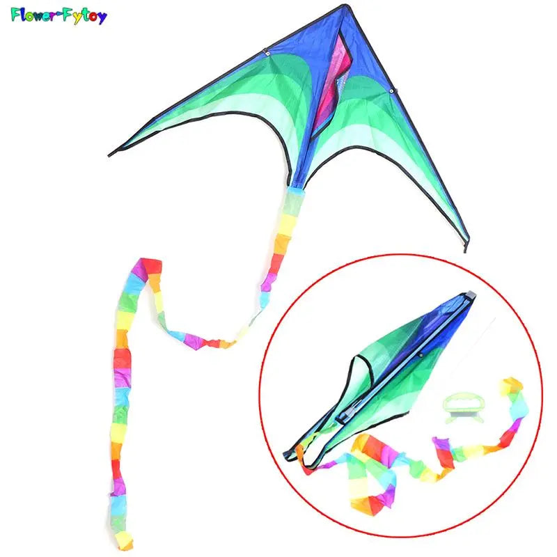Delta Kite for Kids and Adults - Easy-to-Fly Single Line Kite with a Large Design - ToylandEU