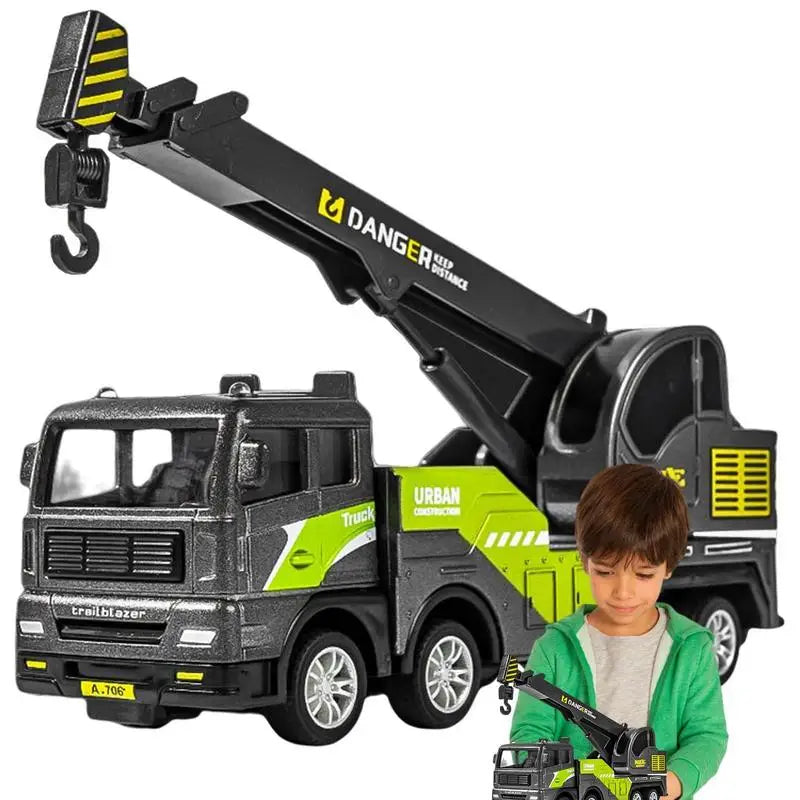 Kids Construction Vehicle Playset - Excavator, Dump Truck & More!