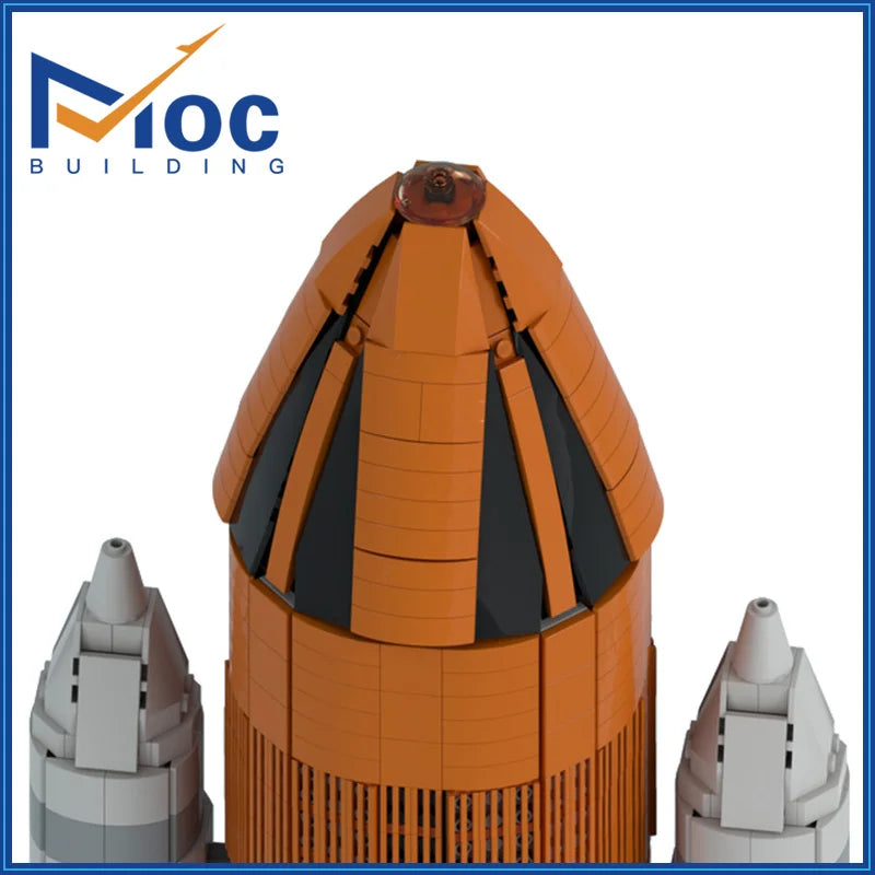 Space Shuttle Booster Base Kit | Upgrade Booster Scale | 10283 Model | Bricks