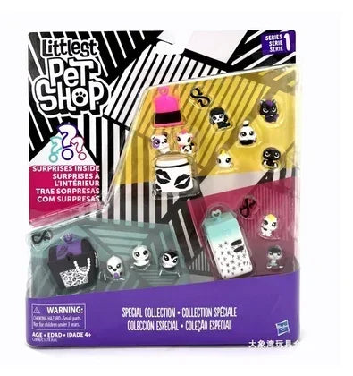 Littlest Petshop Playset | Mini Animal Figures | 2 Cm Size | Kids Toy