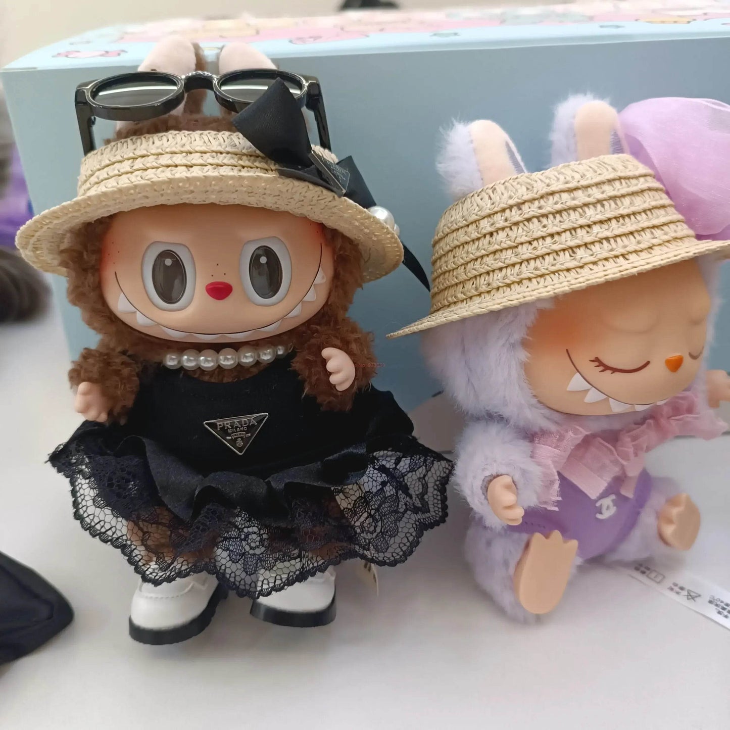 17cm Labubu Doll Luxury Clothes Customization Fashion Accessories - ToylandEU