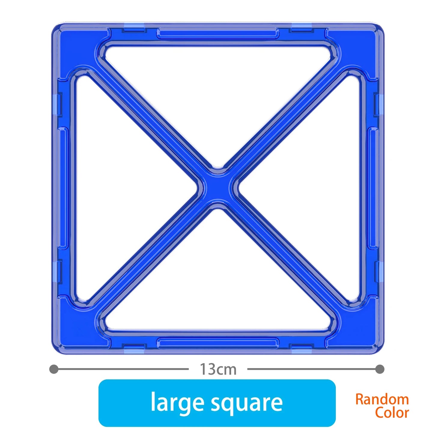 Magnetic Tiles Set | Large Size | CE Certified | Ages 4 to 18