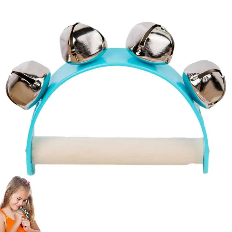 Baby Hand Jingle Bells Handheld Musical Instrument Bell Toys - ToylandEU