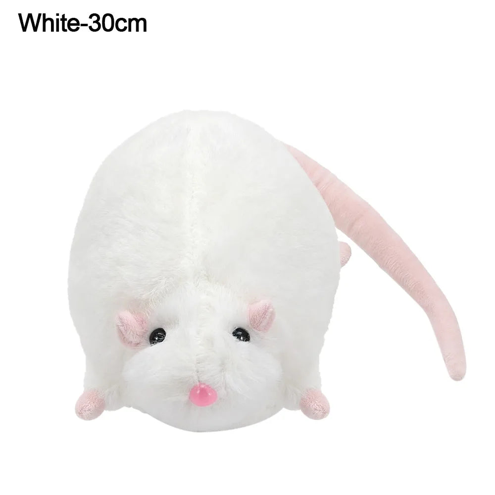 Oversized Flower Branch Mouse Plush Toy For Gift Cute