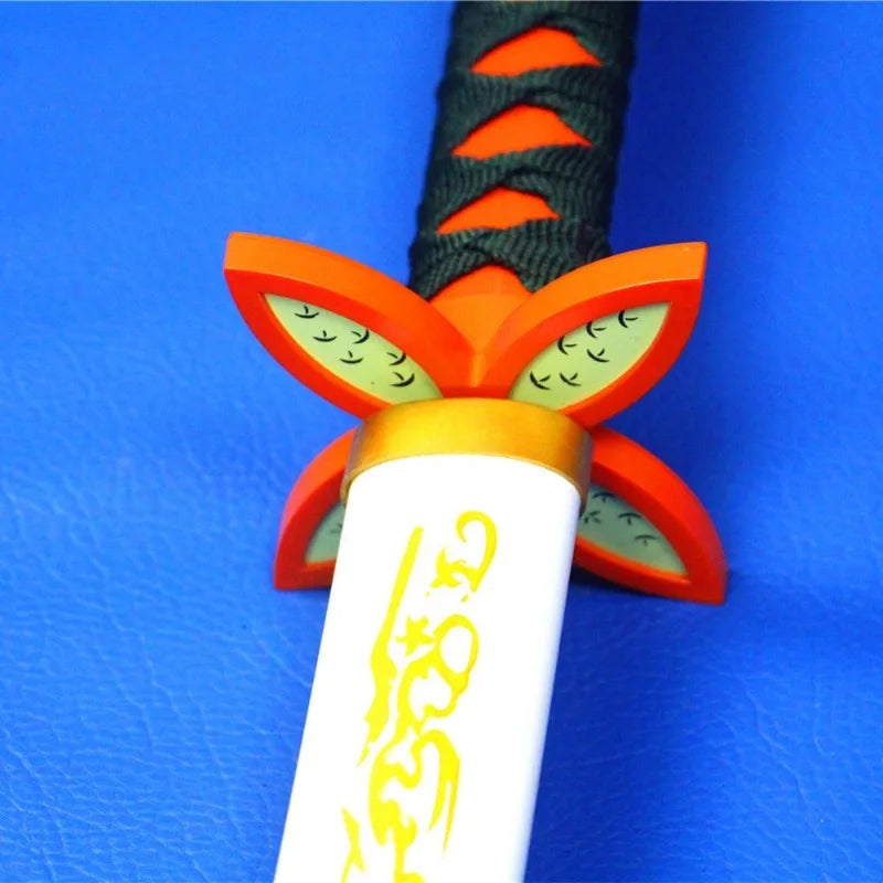 Katana | 40 Inch Length | Wooden Blade | Demon Slayer Cosplay Prop