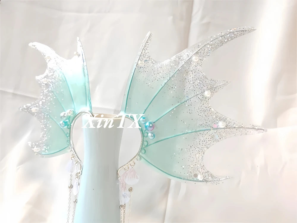 Mermaid Tail Swimsuit | Custom Size | Mermaid Ears Included | Festival Ready