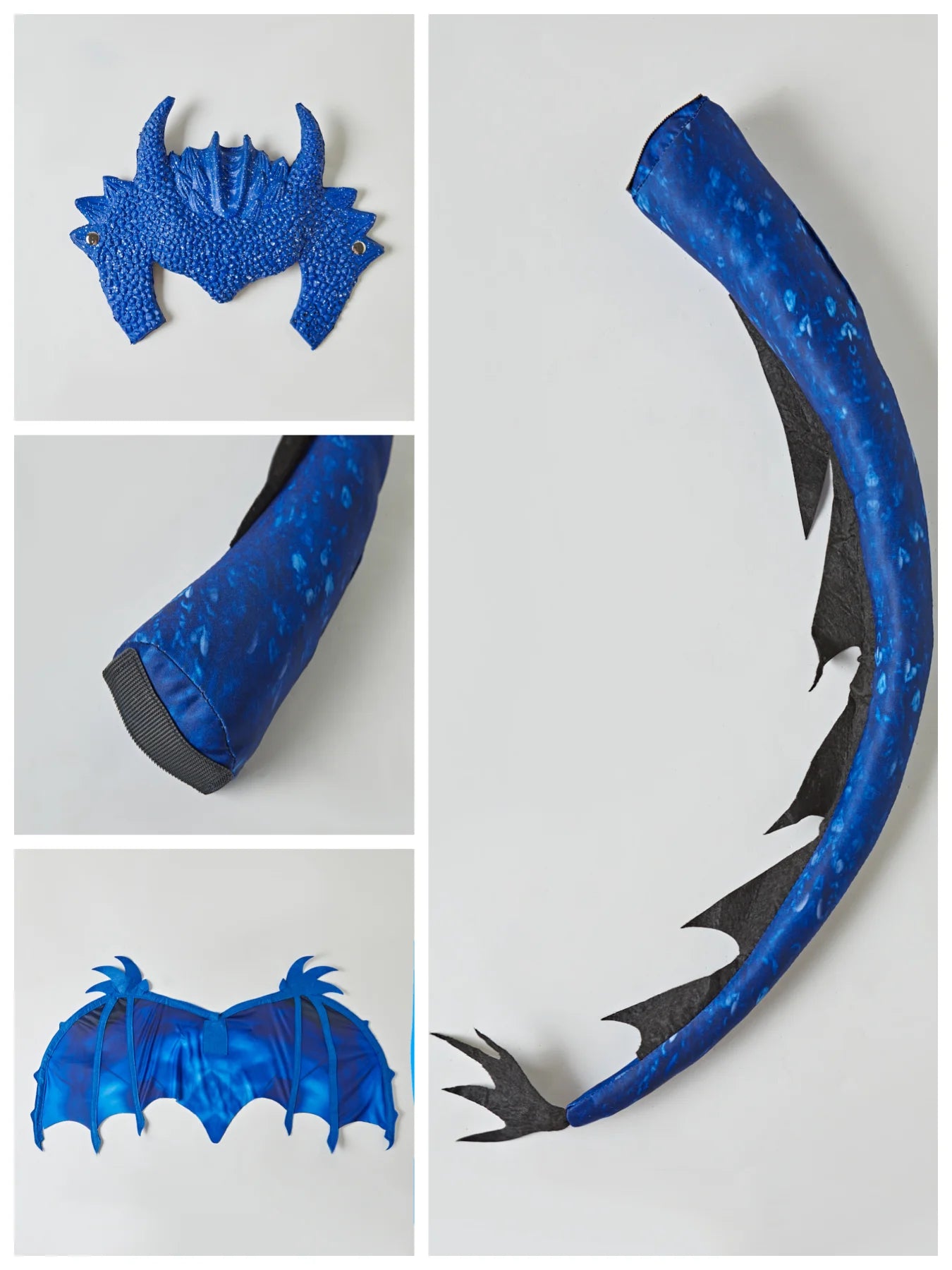 Dragon Knight Jumpsuit | Frost Blue | Kids Unisex Polyester | MU52660