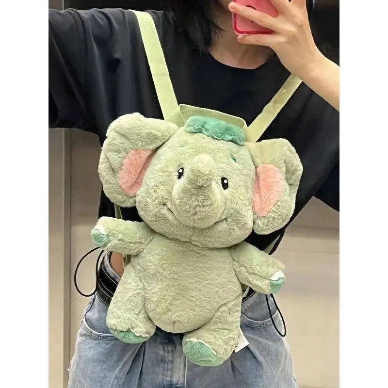 Children's Plush Elephant Backpack - ToylandEU