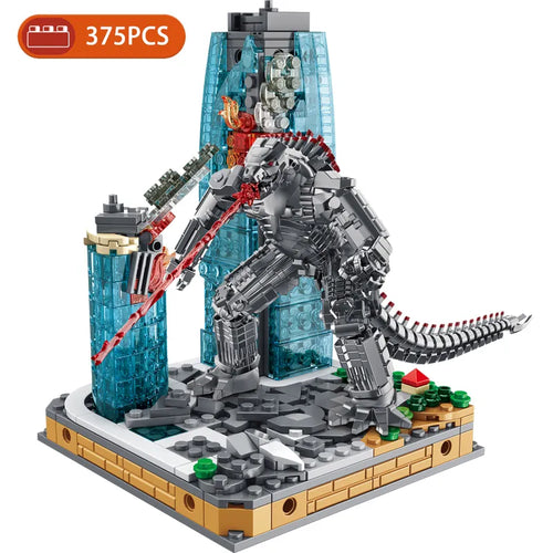 Creative Monster Godzilla Building Blocks with Mechanical Features ToylandEU.com Toyland EU