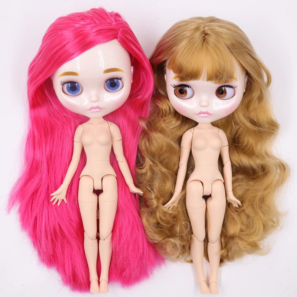 1/6 BJD Doll | 30cm Jointed Body | White Skin Finish | Girls Collectible