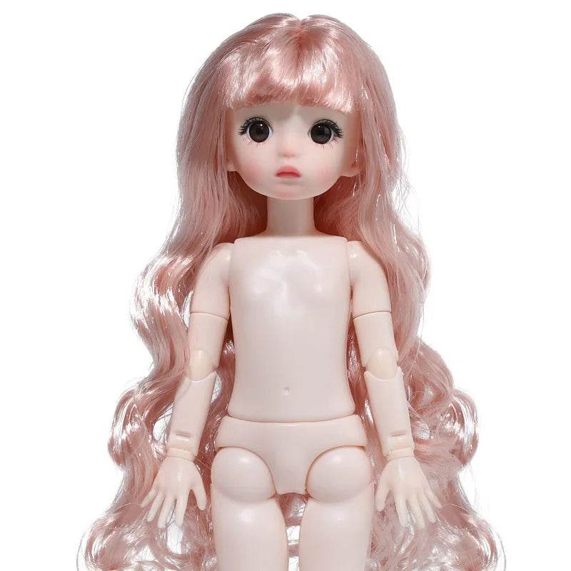 Dolls For Girls Ball Jointed Doll Toys Bjd 30cm Blue Eyes - ToylandEU