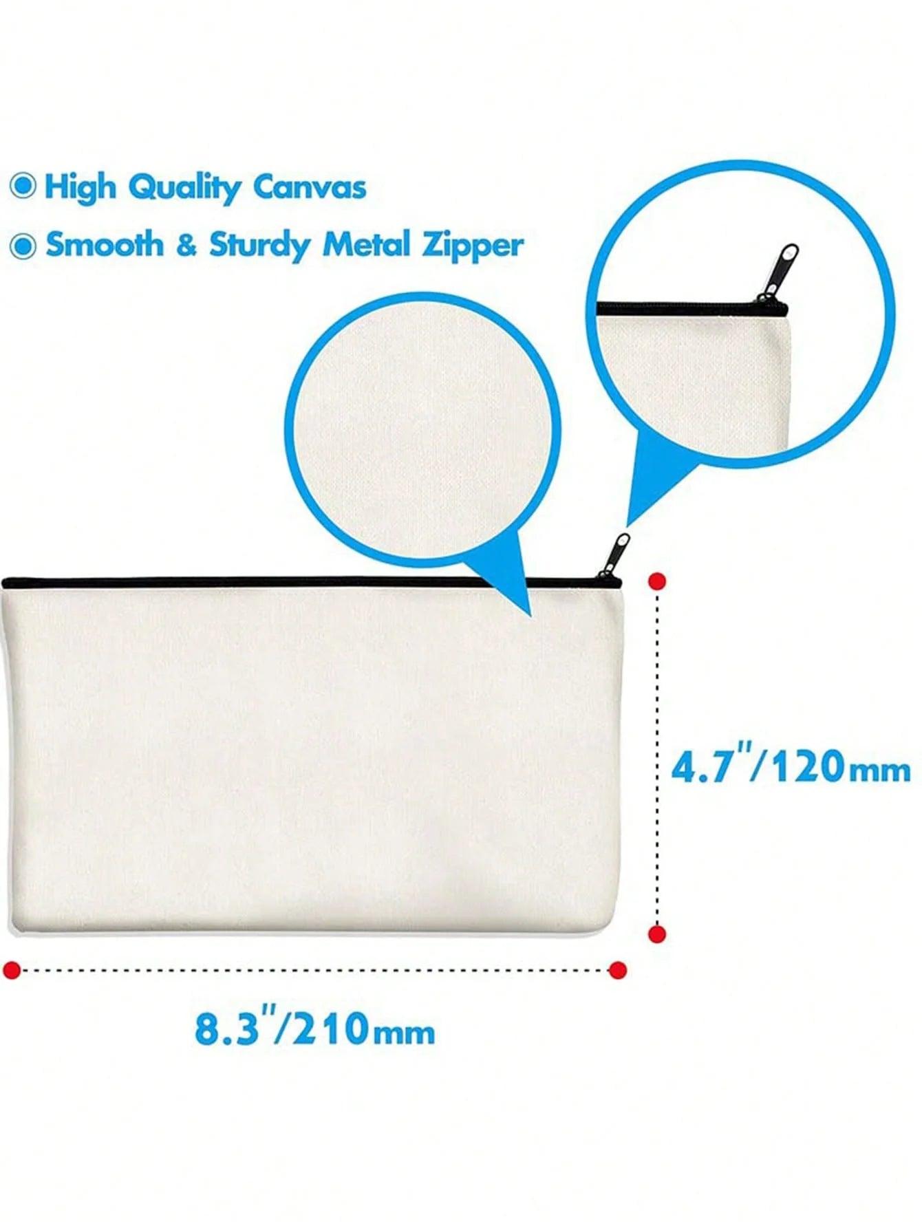 Canvas Zipper Pouch | Large Capacity | Toylandeu™