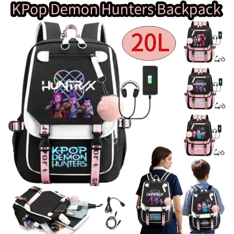 Demon Slayer Backpack Waterproof 20L Travel Bag For Fans - ToylandEU