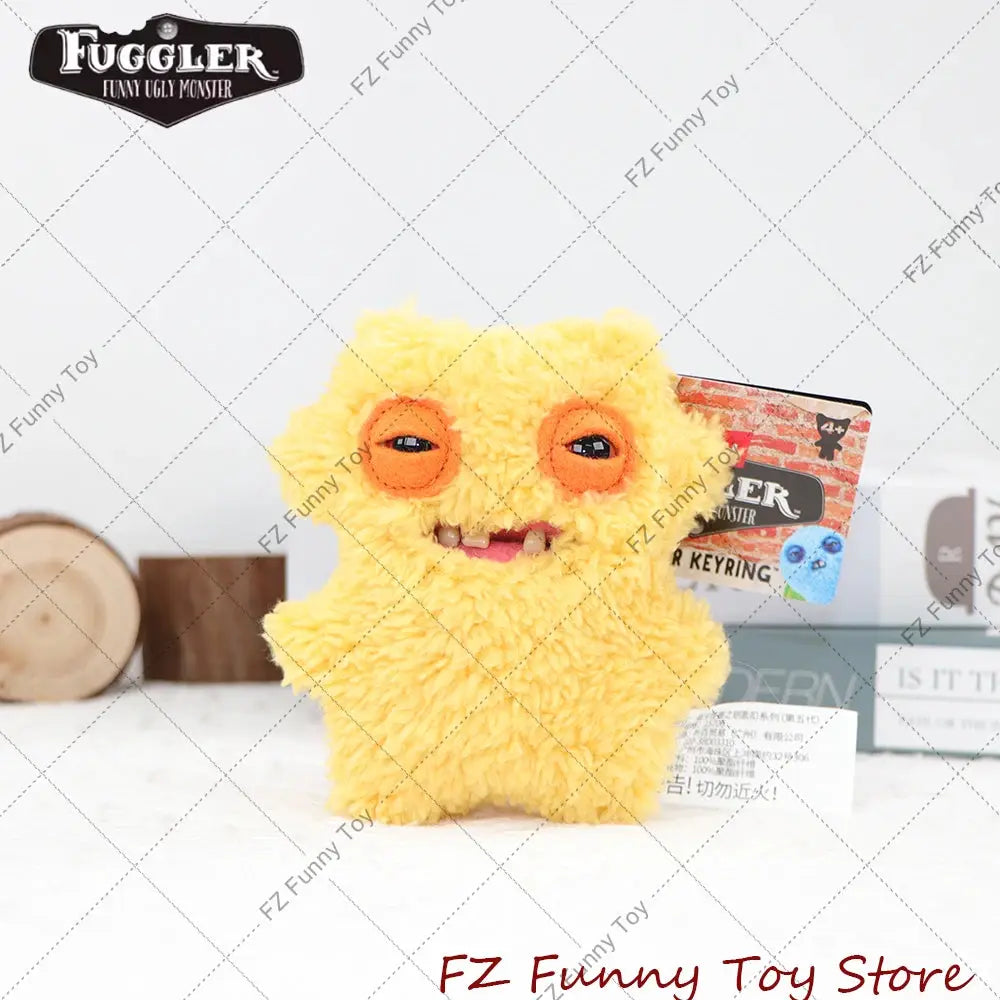 Fuggler Ugly Monster Original Keychain Pendant Doll Funny Teeth Monster Count Underoo McGoo Pink Rabid Rabbit 12-14cm Toy Gift - ToylandEU