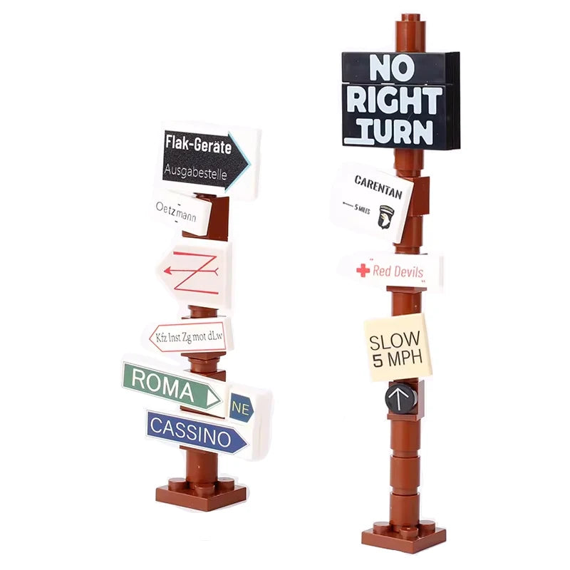 WWII Military Blocks | Compatible With Major Kits | Soldier Figures
