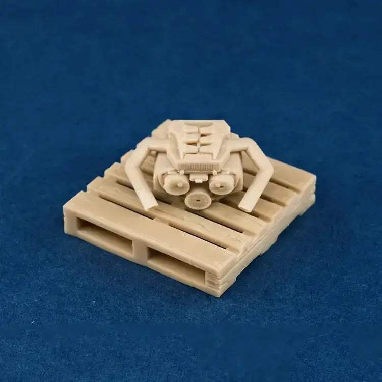 Scale Car Engine For Diorama Garage Scene Paintable - ToylandEU