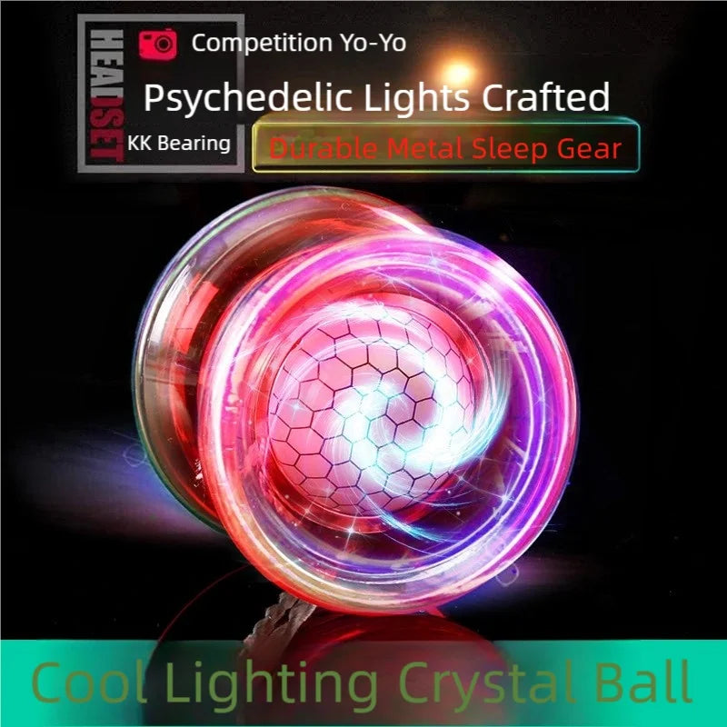 Crystal Luminous Yo-Yo | Beginner Grade | Long Sleep KK Bearing | Unisex