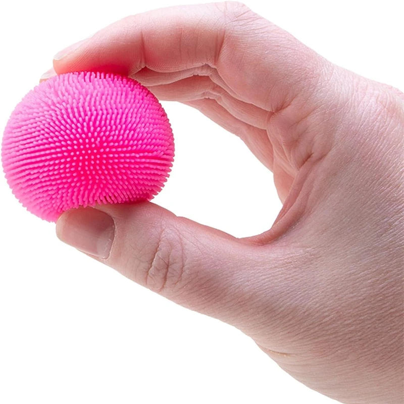 Mini Fuzz Fidget Balls | 3 Pack Multicolor | Anti Stress Sensory | For Teens