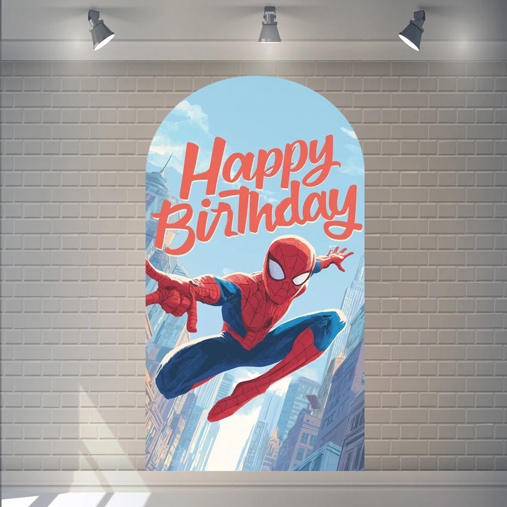 Photography Backdrop | SpiderMan Theme | Custom HD Print | Sizes