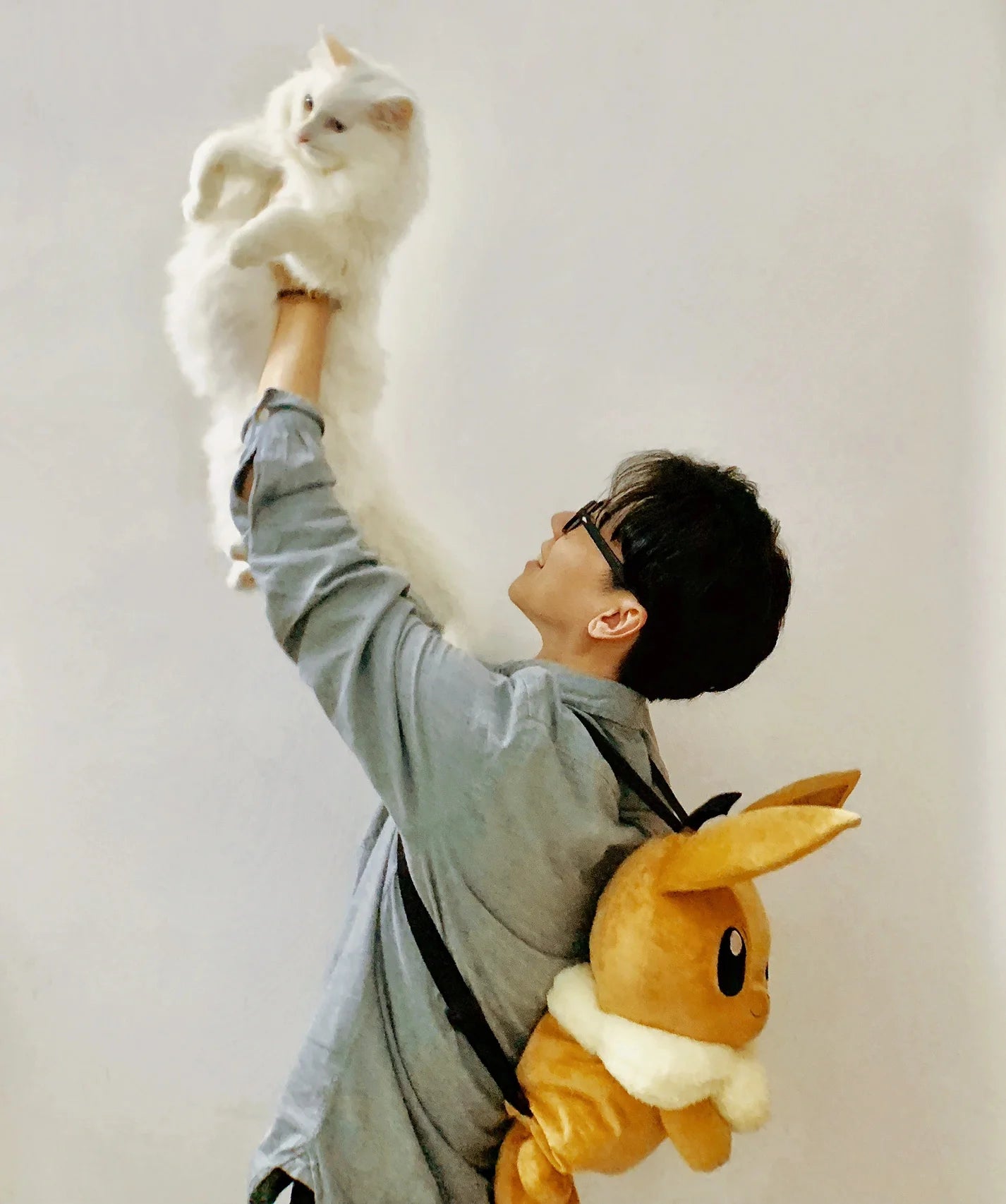 Pokemon Eevee Plush Backpack For Kids, Adorable School Bag
