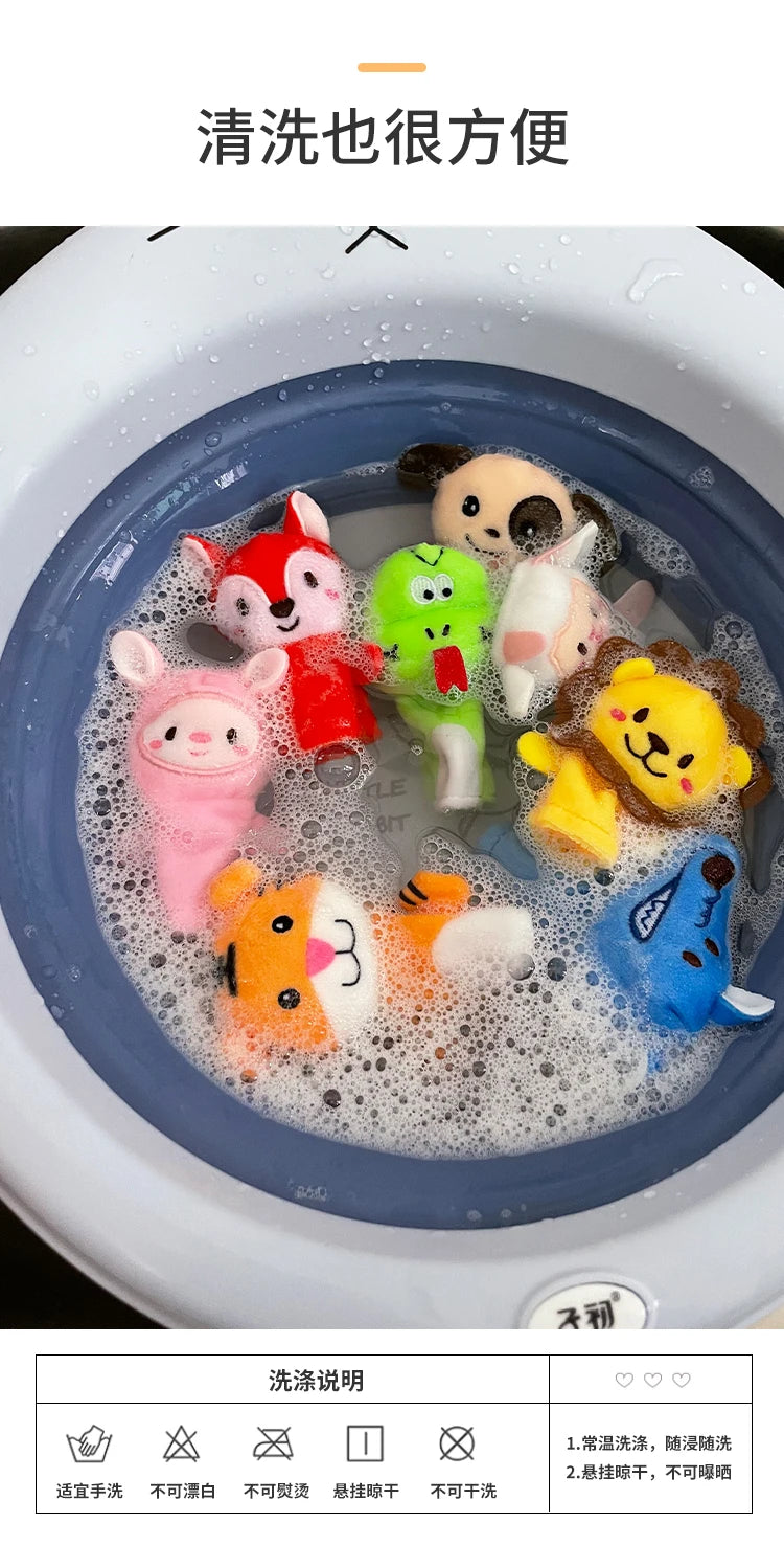 Animal Hand Puppets | Soft Plush | Classroom Storytelling | Preschool Kids
