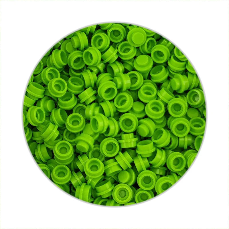 Building Block Plates | 1X1 Round Shape | Lego Compatible | Assorted Pack