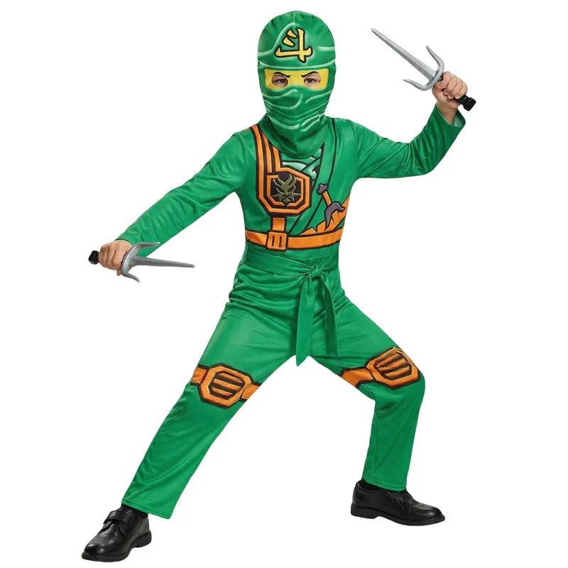 Kids Ninja Costume | Polyester Jumpsuit | Toylandeu™