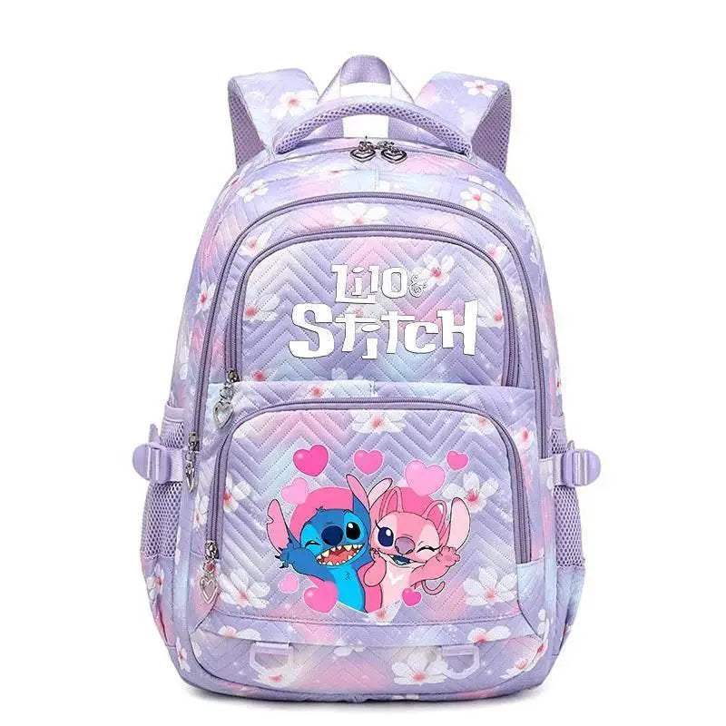 Durable Backpack Waterproof Lilo Stitch Theme Large Capacity For Women And Girls - ToylandEU