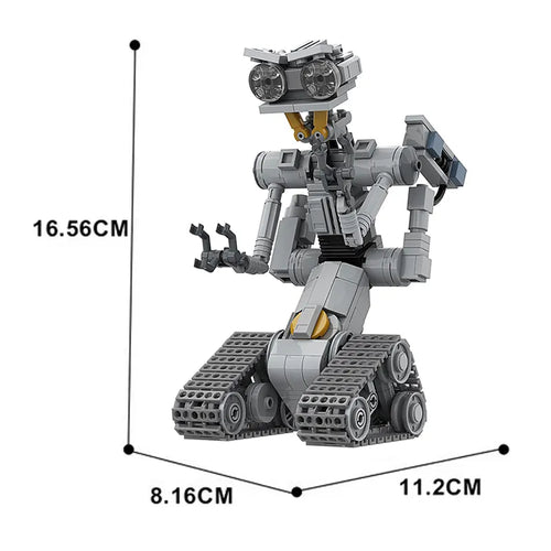 Emotional Robot Military Shorted-Circuits 5 Movie MOC Johnnyed ToylandEU.com Toyland EU