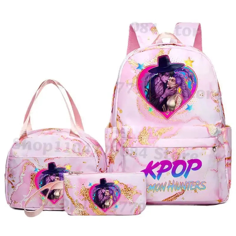 Anime Backpack Gift Set With Lunch Bag And Pencil Case - ToylandEU