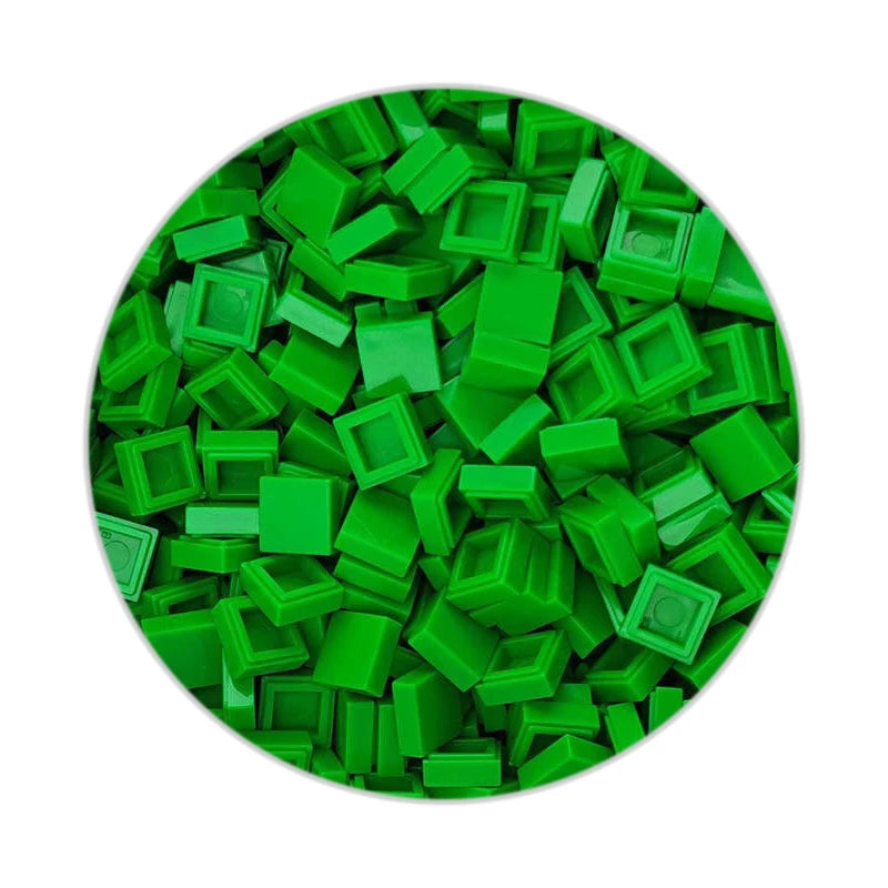 Smooth 1x1 Building Blocks | MOC Pixel Particles | DIY Kids Set