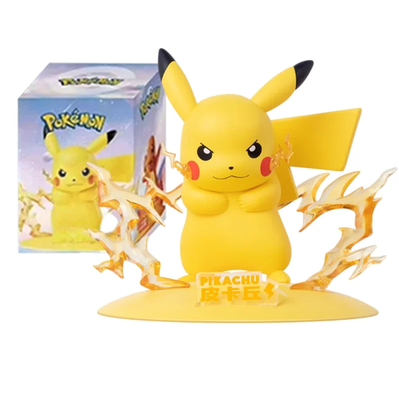 Pokemon Pikachu Action Figure | Bandai | CE Certified | 8 to 12 cm