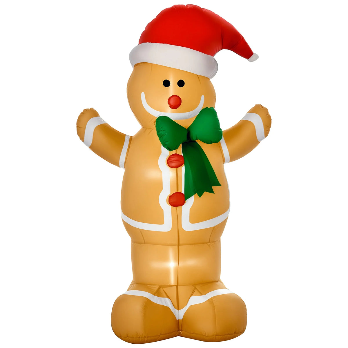 Christmas Inflatable Gingerbread Man | 6ft | Outdoor LED Lights