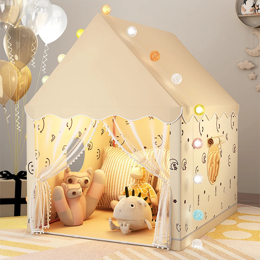 Princess Castle Play Tent for Kids Indoor Outdoor Safe Fun