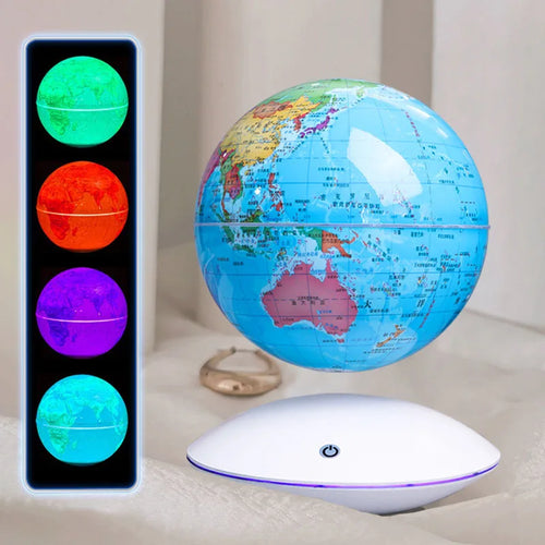 Magnetic Levitation 360°Rotate Globe with Touch Switch and Flying Saucer Shape ToylandEU.com Toyland EU