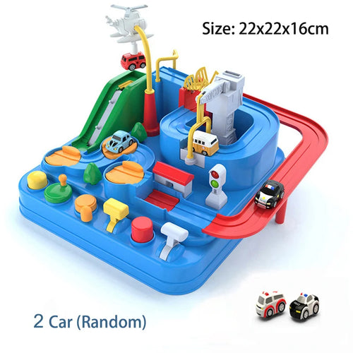 Children's Montessori Adventure Track Car Toy for Kids ToylandEU.com Toyland EU