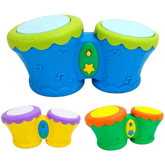 Hand Drums For Kids Educational Instruments Light Up Beating Hand Drum - ToylandEU