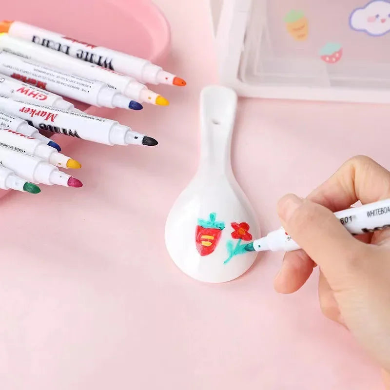 Colorful Water Drawing Set for Kids - Educational Painting Toy with Whiteboard Marker and Colorful Doodle Pen