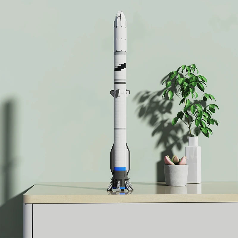 Saturn V Space Rocket Building Block Set - 1:110 Scale ToylandEU.com Toyland EU