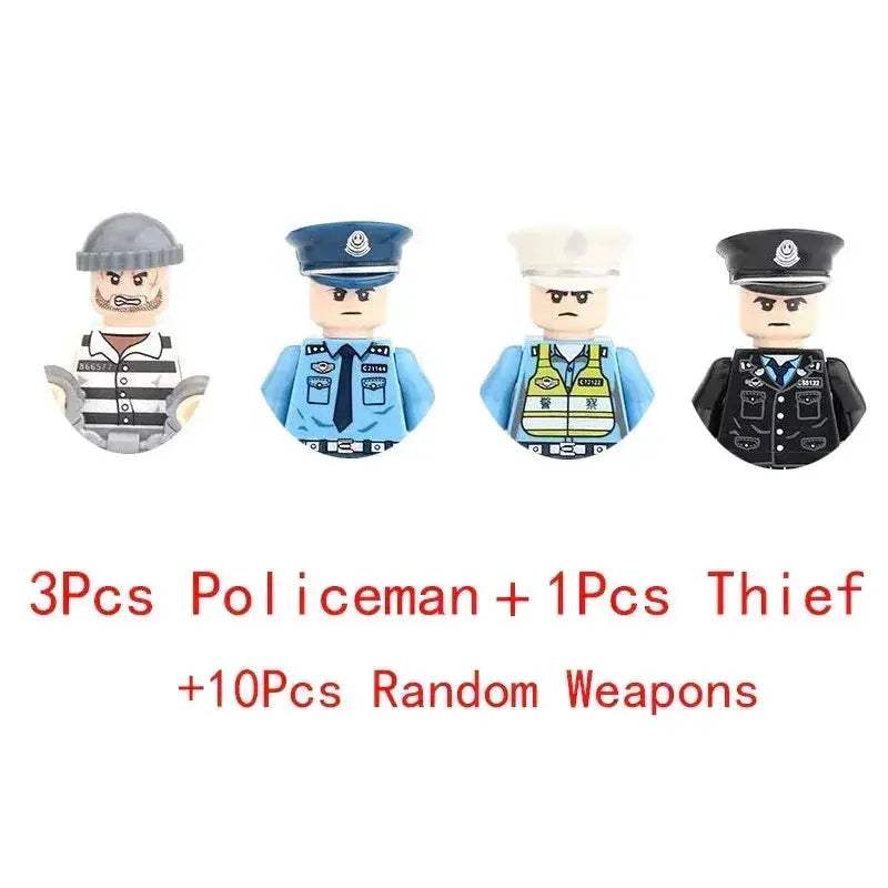 Lego Compatible Military Building Blocks Set With Figures - ToylandEU