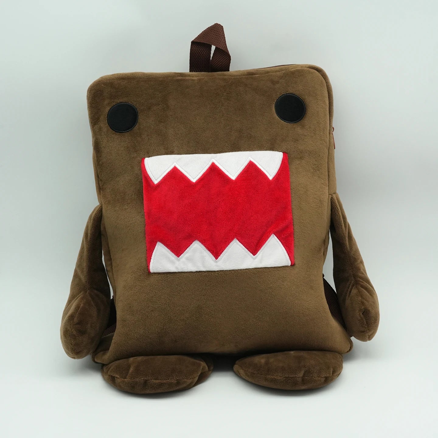 Kawaii Domo Kun Plush Backpack for Cute Toy Lovers
