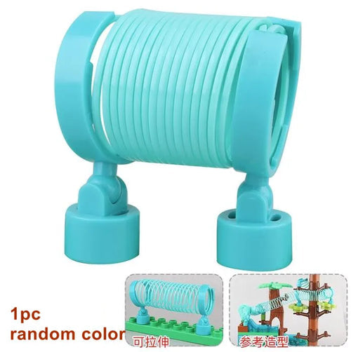 Big Building Blocks Marble Race Run Track Dinosaur Part Compatible ToylandEU.com Toyland EU