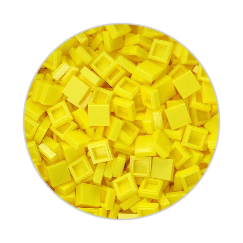 Smooth 1x1 Building Blocks | MOC Pixel Particles | DIY Kids Set