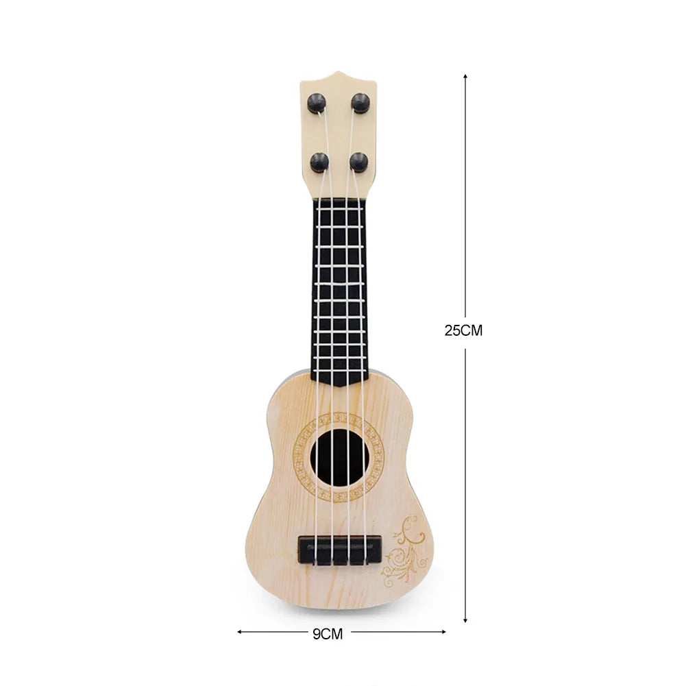 Mini Ukulele For Beginners 4 String Educational Toy Guitar