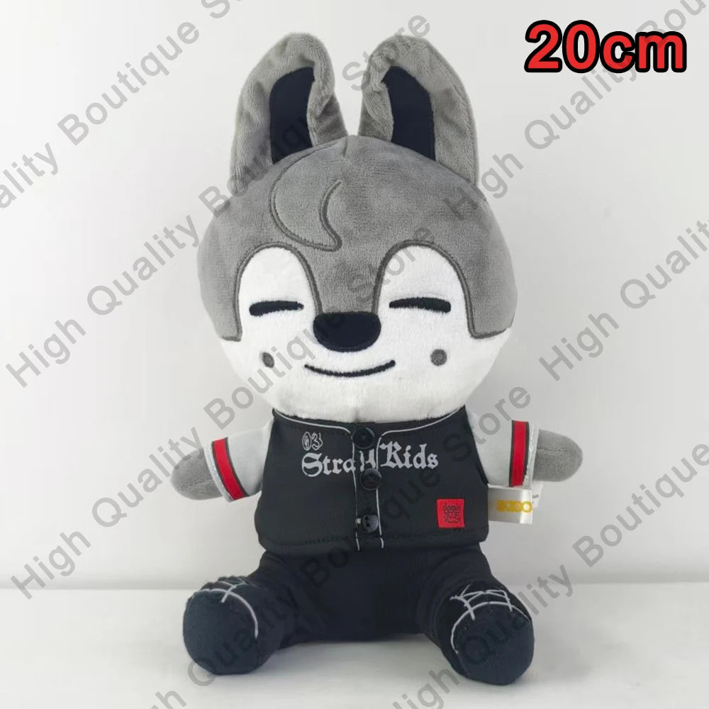 Skzoo Wolfchan Plush Toy | 23-50 cm Size | PP Cotton Filling | Large Size