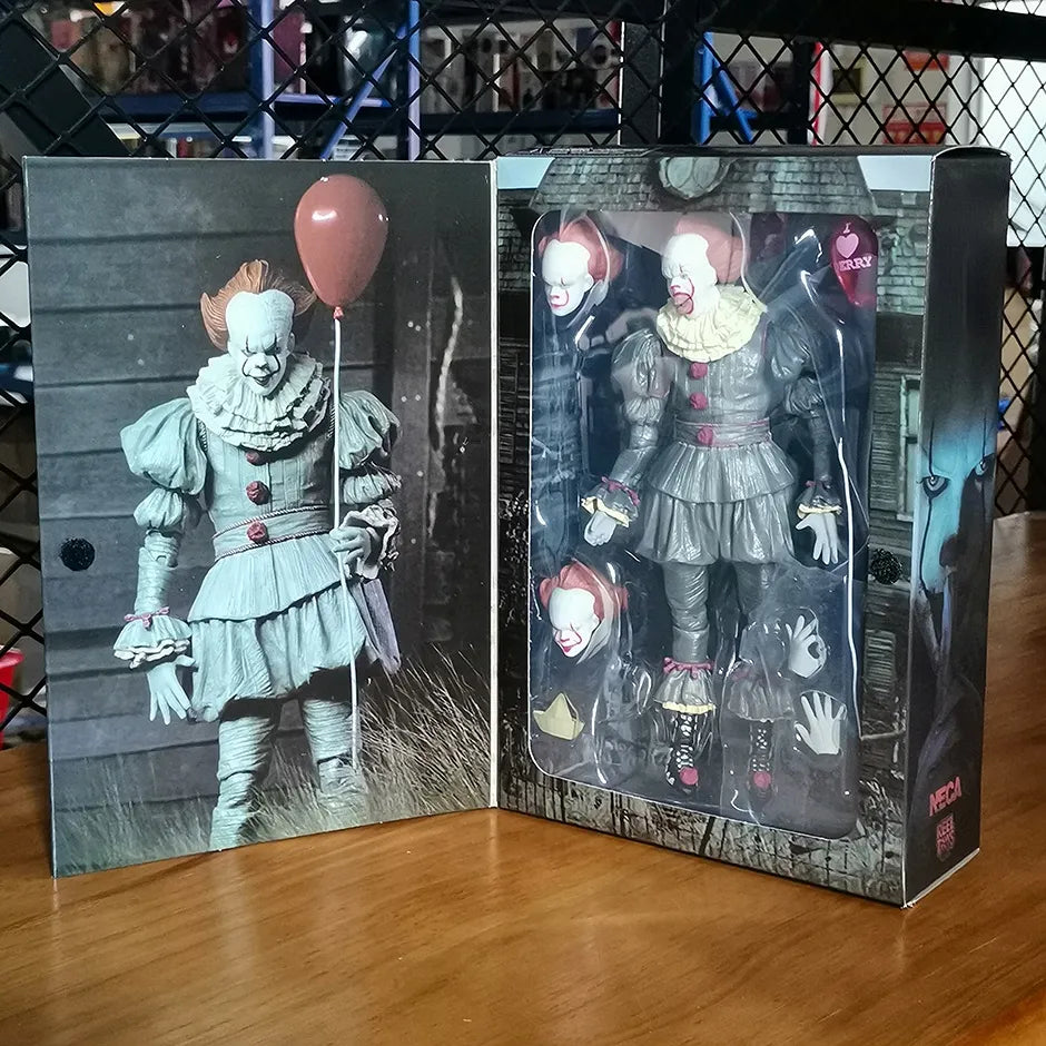 Pennywise Horror Action Figure - 20cm Collectible Model Toy by NECA - ToylandEU