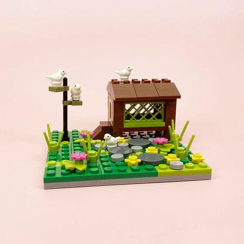 Create Your Own Farm Ranch with Small Particle Building Blocks Toyland EU